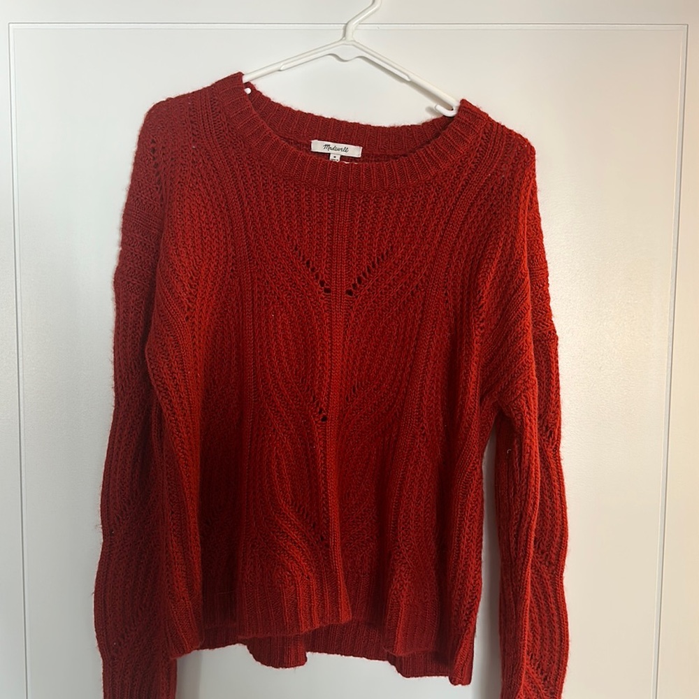 Madewell Red Sweater
